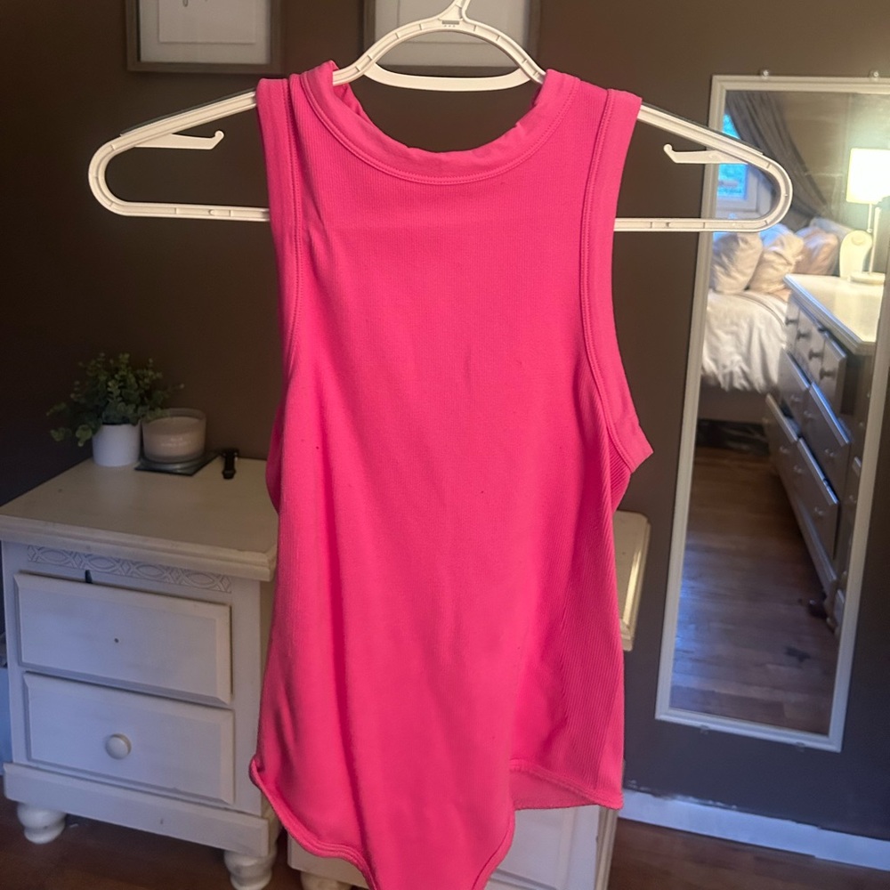 Hot Pink Bodysuit